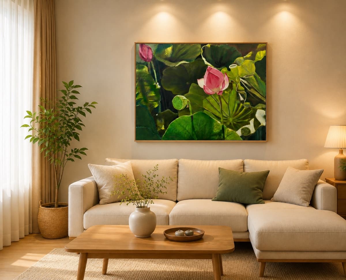 The compassion of the highlights โ Original Oil Painting by Yingding ๐น๐ผ